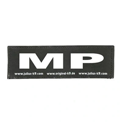 Afbeelding van Verwisselbare patches 1 paar MP maat S zwart
