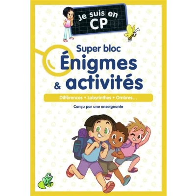 Image de Je suis en CP Super bloc Énigmes &amp; activités