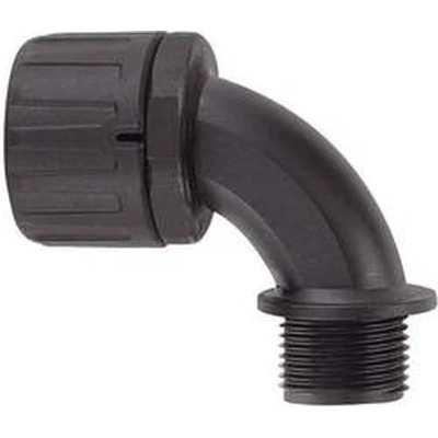 Afbeelding van HellermannTyton 166 22201 HG13 90 M16 Slangbevestiging Zwart 9.80 mm 1 stuk(s)