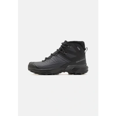 Afbeelding van Salomon X Ultra Snowpilot WP Snowboots, Heren, Maat: 43 1/3, Black/phantom/castlerock Textiel/ synthetisch