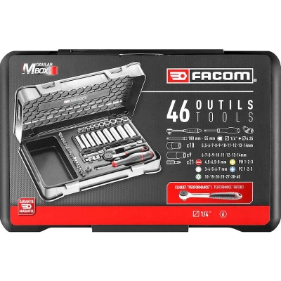 Image de FACOM R.2BLPB jeu de douilles 1/4 6k&quot;