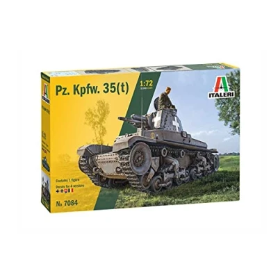 Afbeelding van 1:72 Italeri 7084 Pz. Kpfw. 35(t) Tank Plastic Modelbouwpakket
