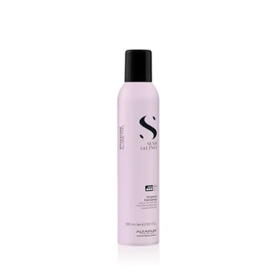 Afbeelding van Alfaparf Milano Semi Di Lino Style &amp; Care Original haarspray 300 ml lichtgevende lacca sterke grip