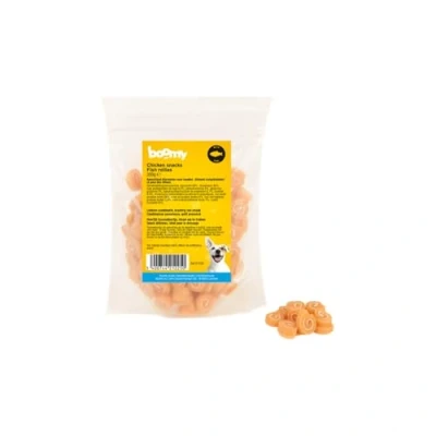 Afbeelding van Boomy Kip &amp; Vis rolletjes Hondensnacks Hondensnoepjes Beloningssnoepjes 2 x 300g
