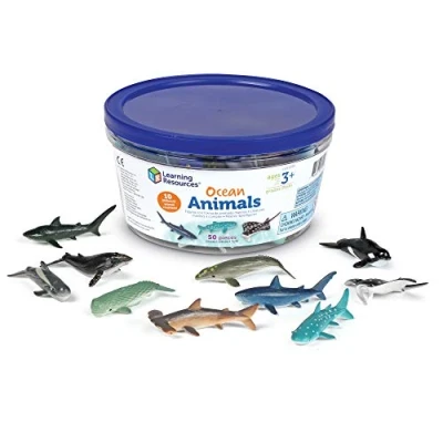 Afbeelding van Learning Resources Zeedieren te tellen (set van 50)