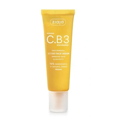Afbeelding van Ziaja VITAMIN C.B3 NIACINAMIDE VITAMINE Actief gezichtsserum 30 ml