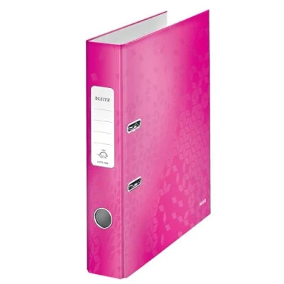 Afbeelding van Leitz WOW ordner roze, rug van 5,2 cm