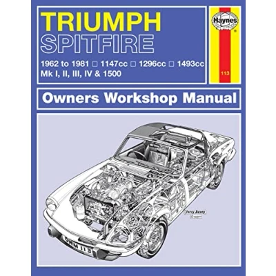 Afbeelding van Trimph Spitfire Owners Workshop Manual