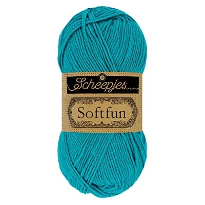 Afbeelding van Scheepjes Softfun 50g 2511 Dark Turquoise