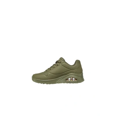 Afbeelding van Skechers Sport UNO Sneakers laag, Heren, Maat: 45, Olive durabuck mesh Pu