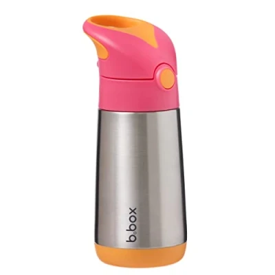 Afbeelding van b.box Thermos Drinkfles en Waterfles Geïsoleerd, Dubbelwandig, Roestvrij Staal Houdt Drankjes tot 8 Uur Koud 6 Warm 350 ml