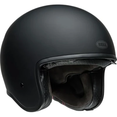 Afbeelding van Bell Tx 501 Matte Black Open Face Helmet L Maat Helm