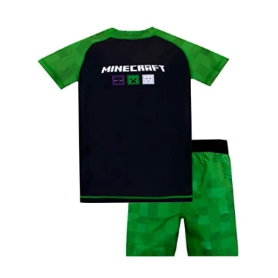 Afbeelding van Minecraft Zwembad voor kinderen Edades van 5 tot 13 jaar, Groen