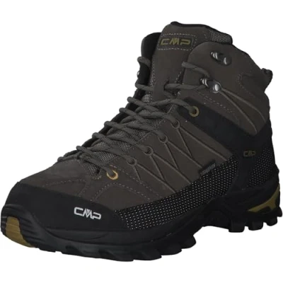 Image de CMP RIGEL MID TREKKING SHOES WP Men&#039;s Homme Chaussures de randonnée, Fango, 44 EU