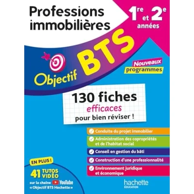 Afbeelding van BTS PIM IMMOBILIER FICHES 1E ET 2E ANNEES