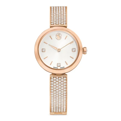 Afbeelding van Swarovski Horloge, Dames, Maat: One Size, Roségold