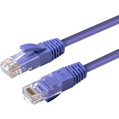 Afbeelding van Microconnect 0.3m Cat6 RJ 45 netwerkkabel 0,3 m U/UTP (UTP) Paars