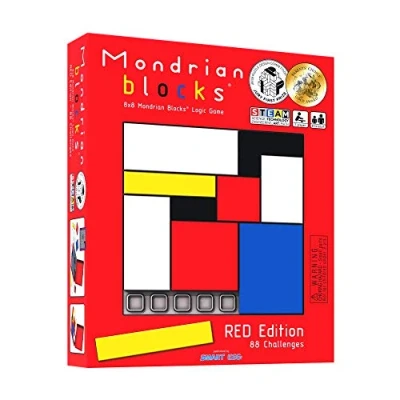 Afbeelding van Mondrian Blocks Red Edition (spel)