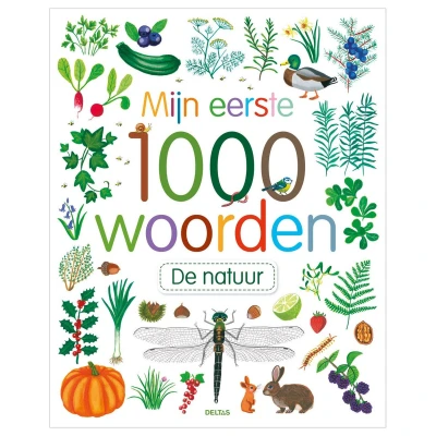 Afbeelding van Uitgeverij deltas mijn eerste 1000 woorden de natuur