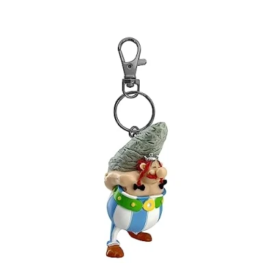 Afbeelding van Plastoy Astérix Sleutelhanger Obélix Menhir