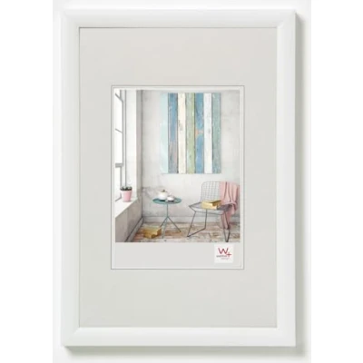 Afbeelding van Walther Design KP824W Trendstyle, kunststof fotolijst, wit, 18 x 24 cm