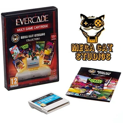 Afbeelding van Evercade Mega Cat Studios cartridge 1 10 games