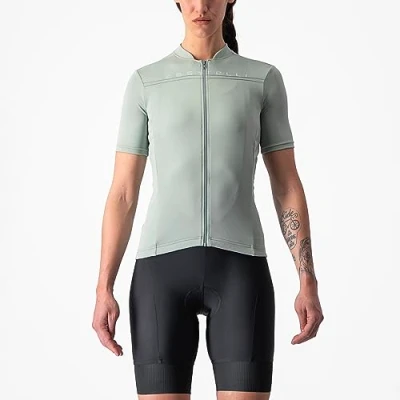 Afbeelding van Fietsshirt Castelli Anima 4 Dames maat Xl Groen
