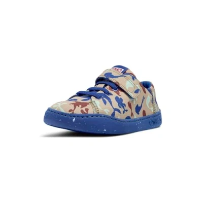 Afbeelding van Camper PEU Touring Unisex Sneakers laag voor kinderen, Maat: 28, Beige blau Textiel