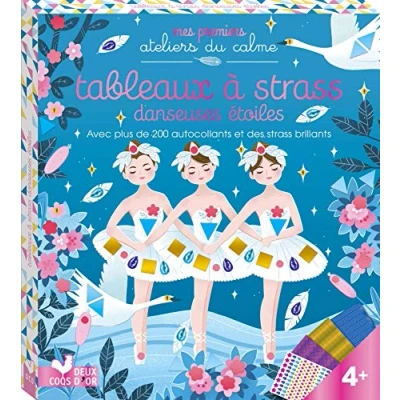 Afbeelding van Autocollants metallises et strass danse