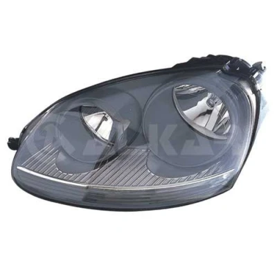 Afbeelding van ALKAR 2745128 Koplampen Links W5W, H7/H7, PY21W Grijs Met elektromotor VOLKSWAGEN: Golf 5
