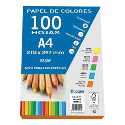 Afbeelding van Dohe 30169 papier, A4, 80 g, 100 stuks
