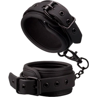 Afbeelding van INTOYOU BLACK SHADOW Ankle Cuffs Vegan Leather