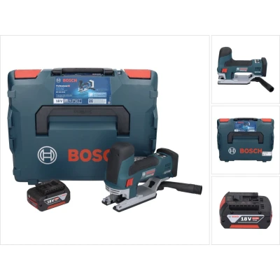 Afbeelding van Bosch GST 18V 155 SC Profi accudecoupeerzaag 18 V + 1x accu 5.0 Ah L Boxx zonder oplader