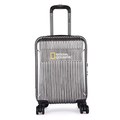 Afbeelding van National Geographic Harde Koffer / Trolley Reiskoffer 76 cm (Large) Abroad Zwart