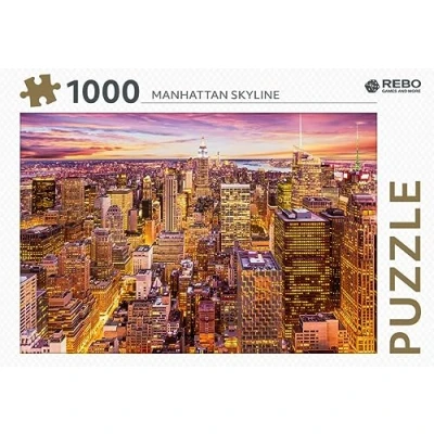 Afbeelding van Rebo legpuzzel 1000 stukjes Manhattan skyline