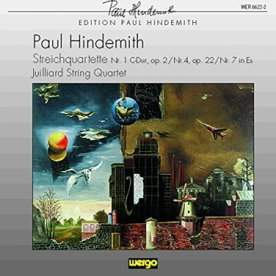 Afbeelding van Hindemith: String Quartets no 1, 4, 7 / Julliard Quartet