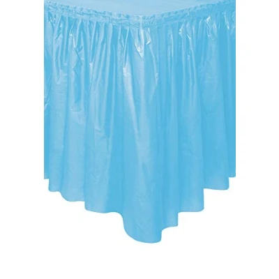 Image de Tafel rok poeder blauw 73cm x 426cm