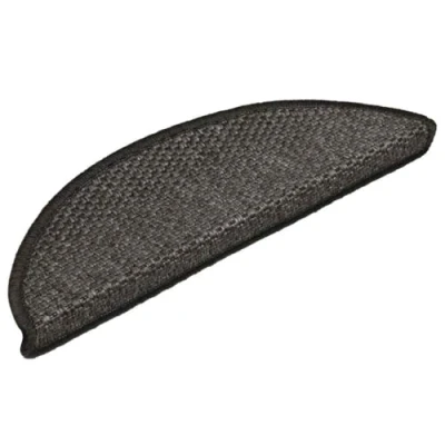 Afbeelding van vidaXL Trapmatten zelfklevend 15 st 56x17x3 cm antraciet