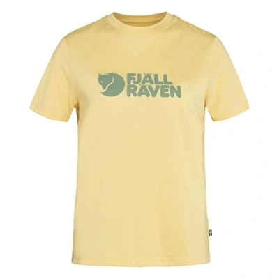 Afbeelding van Fjällräven Logo Shirt Dames Mais Yellow M Geel Outdoor
