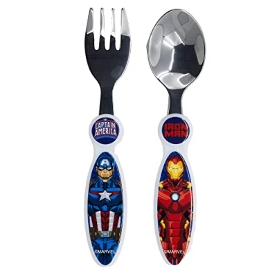 Afbeelding van Marvel Avengers Bestekset Lepel &amp; Vork