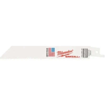 Afbeelding van Milwaukee Reciprozaagblad Sawzall hout/metaal/kunststof 150 mm 10/14 Tpi (5 stuks)