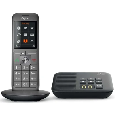 Afbeelding van Gigaset CL660A Solo telefoon, draadloos, antwoordapparaat, grijs/antraciet