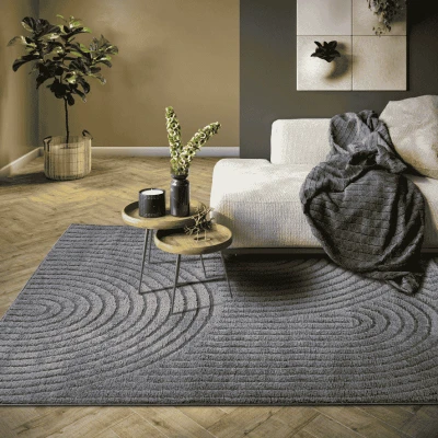Afbeelding van Vloerkleed Elle Decoration New York Antraciet Kleur: Dekbed Discounter.nl