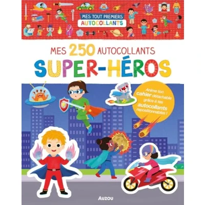 Afbeelding van MES TOUT PREMIERS AUTOCOLLANTS : 250 SUPER HEROS