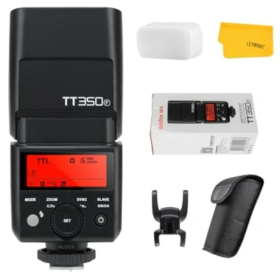 Afbeelding van Godox TT350F Cameraflitser voor Fuji 2.4G HSS 1/8000s GN36