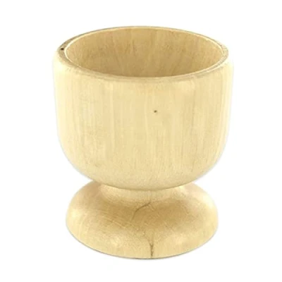 Afbeelding van Fackelmann Wood Edition houten design eierdopje