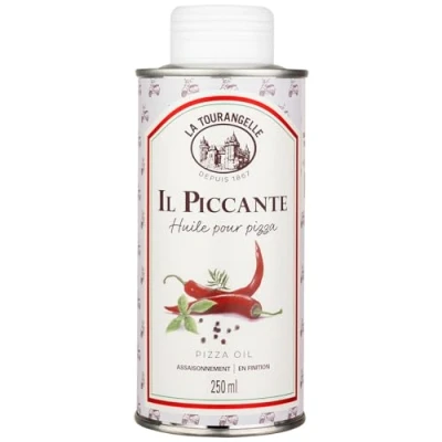Afbeelding van Il Piccante La Tourangelle olie, 250 ml, scherpe olie voor pasta en pizza, ideaal Italiaanse specialiteiten