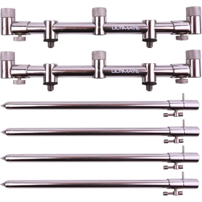 Afbeelding van Ultimate Adjustable Stainless Steel 3 Rod Goalpost Kit Banksticks