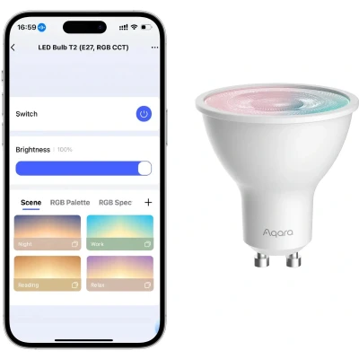 Afbeelding van Aqara LED Bulb T2 (RGB CCT, GU10)