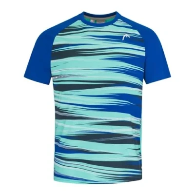 Afbeelding van Head Racket Topspin T shirt Met Korte Mouwen Blauw XL Man